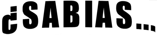 SABIAS QUE...